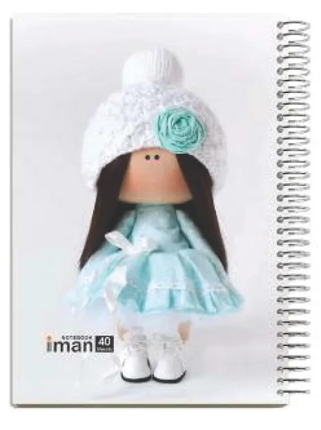 0107-11 دفتر عروسکی ۴۰برگ