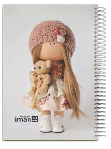 0107-2 دفتر عروسکی ۴۰برگ