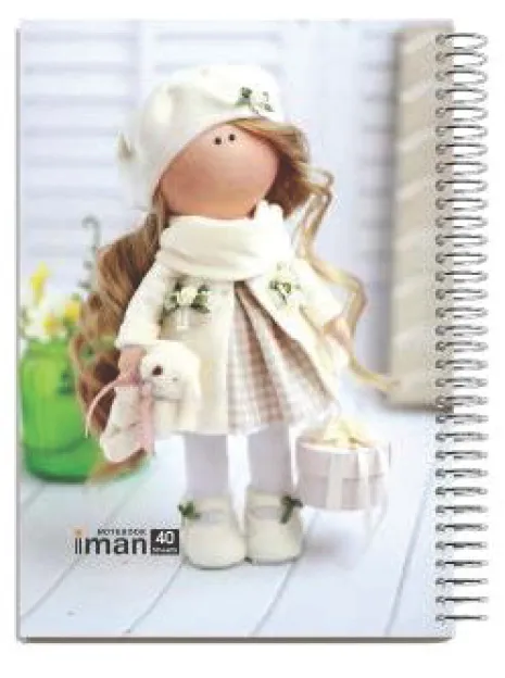 0107-5 دفتر عروسکی ۴۰برگ