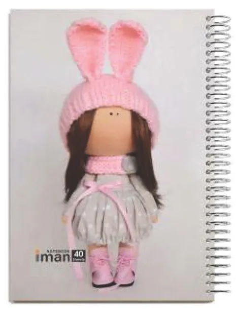 0107-6 دفتر عروسکی ۴۰برگ