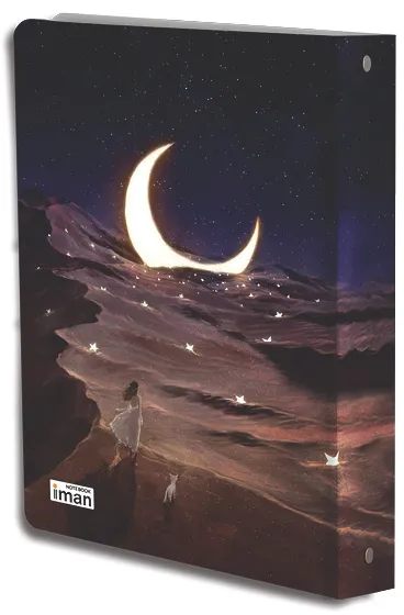 0204-15 کلاسور A5 ماه و ستاره