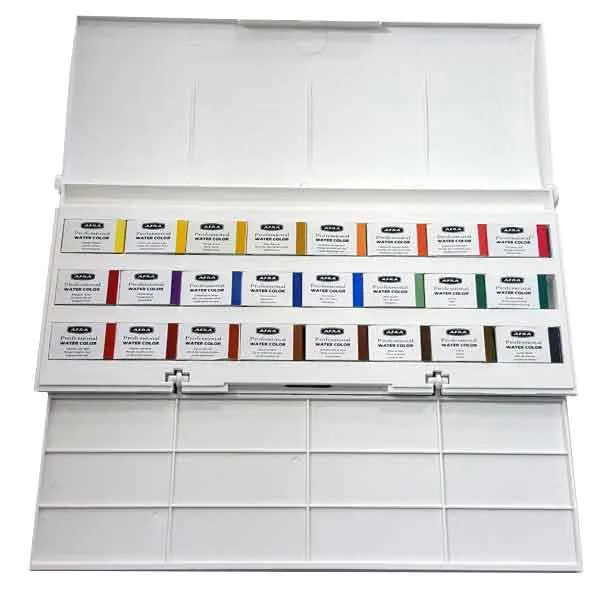 آبرنگ ۲۴رنگ آرتیست افرا