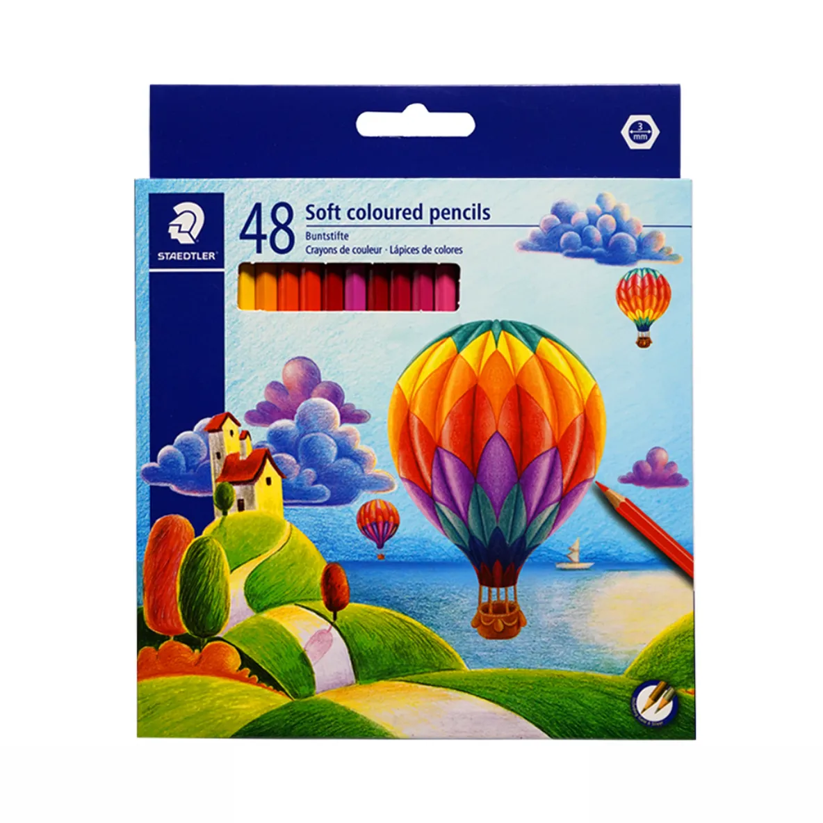 مدادرنگی ۴۸رنگ استدلر