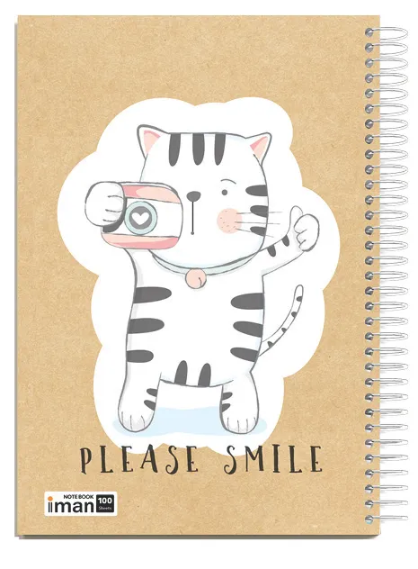 دفتر کرافت ۱۰۰برگ دفتر کرافت ۱۰۰برگ