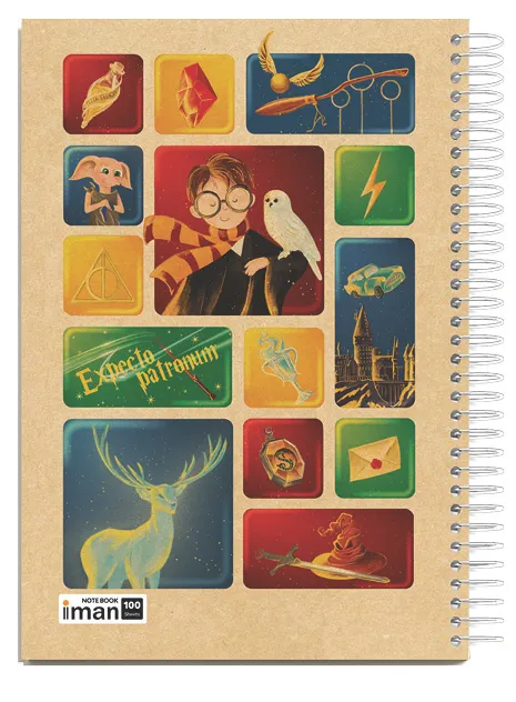 دفتر کرافت ۱۰۰برگ دفتر کرافت ۱۰۰برگ