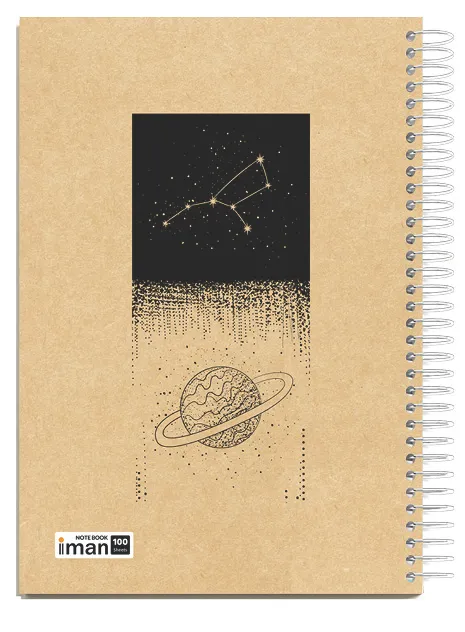 دفتر کرافت ۱۰۰برگ دفتر کرافت ۱۰۰برگ