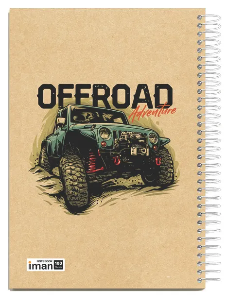 دفتر کرافت ۱۰۰برگ دفتر کرافت ۱۰۰برگ