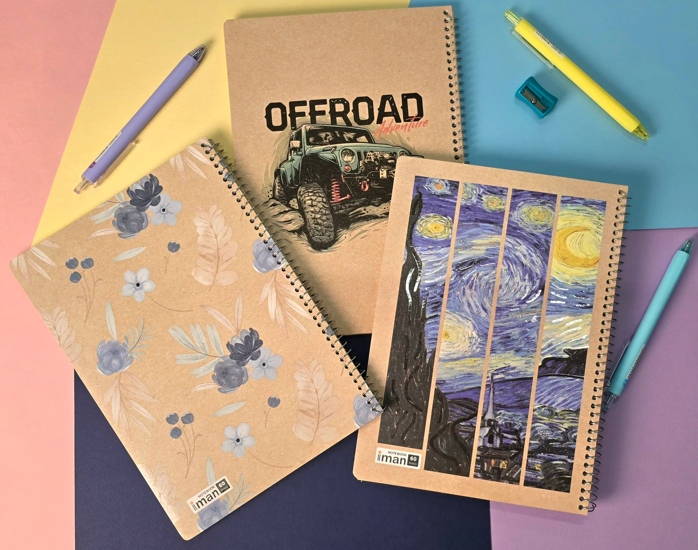 دفتر کرافت ۶۰برگ