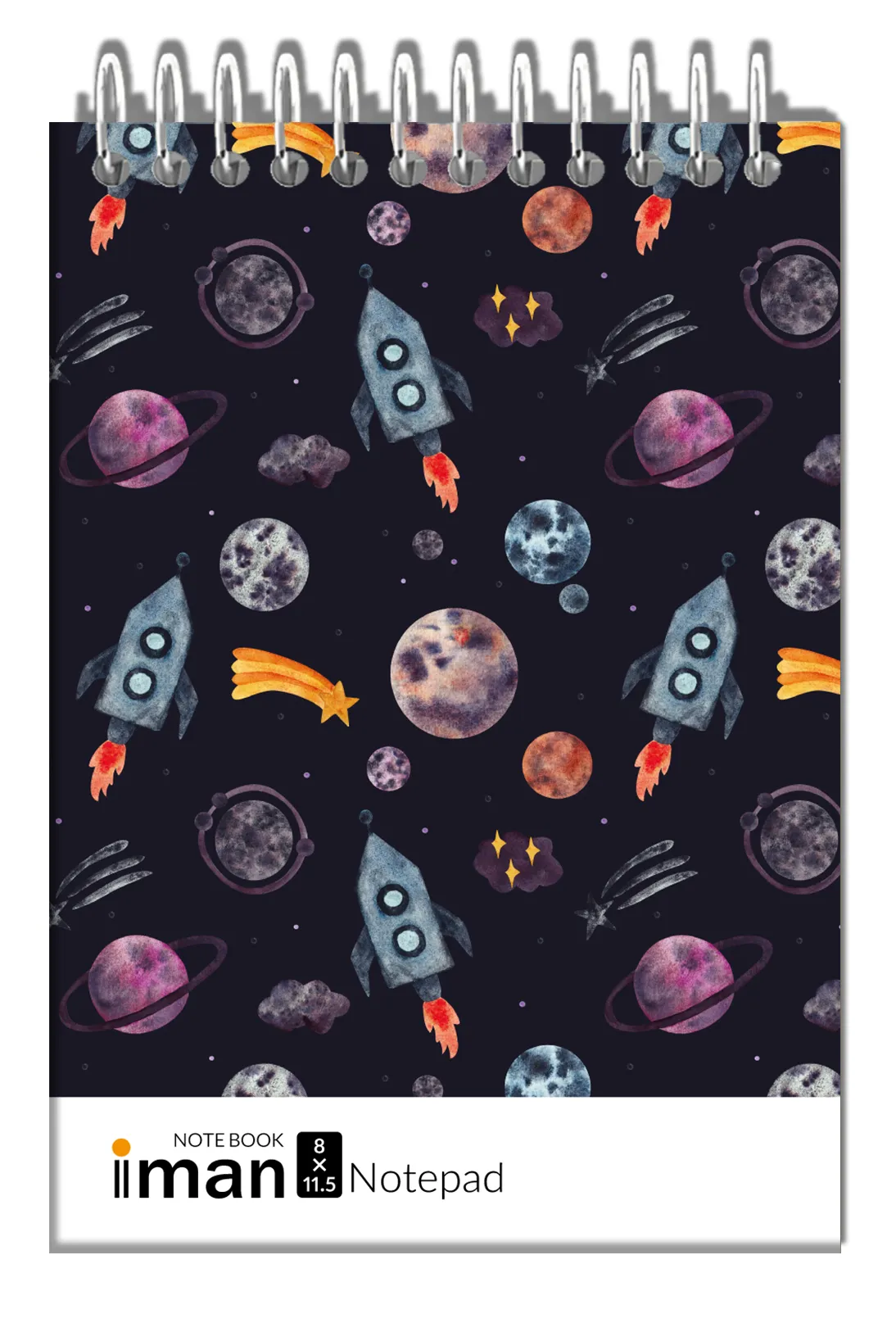 9811-3 دفتر یادداشت جلد سخت 8×11.5