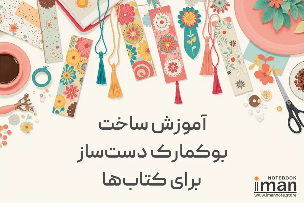 آموزش ساخت بوکمارک دست‌ساز برای کتاب‌ها