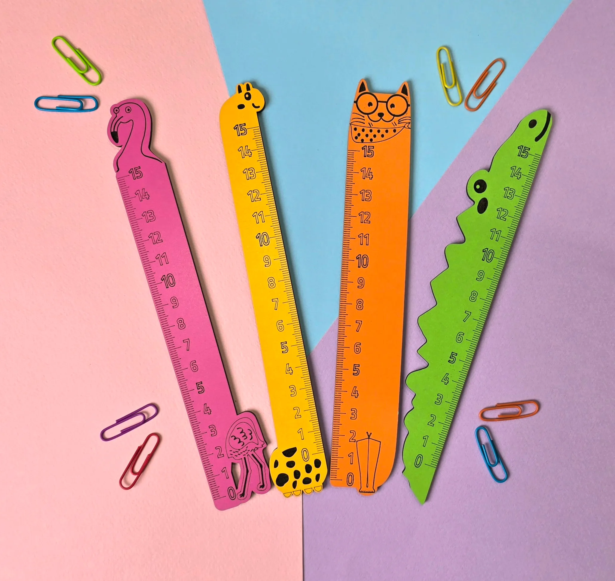 خطکش فانتزی ۱۵ سانتیمتر