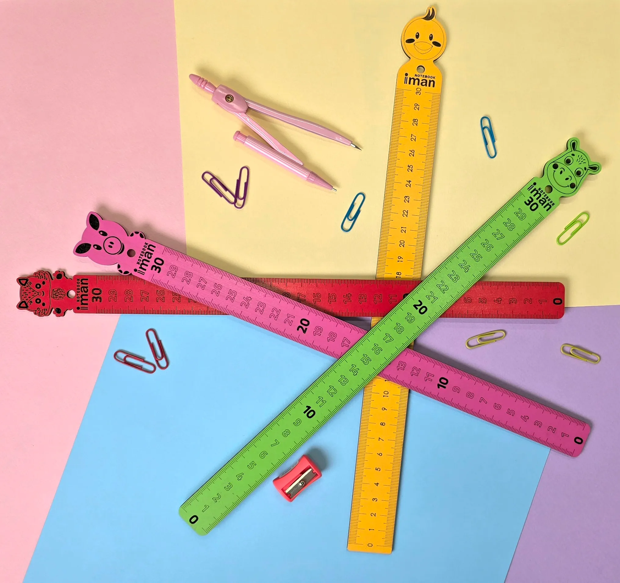 خط‌کش فانتزی ۳۰ سانتیمتر