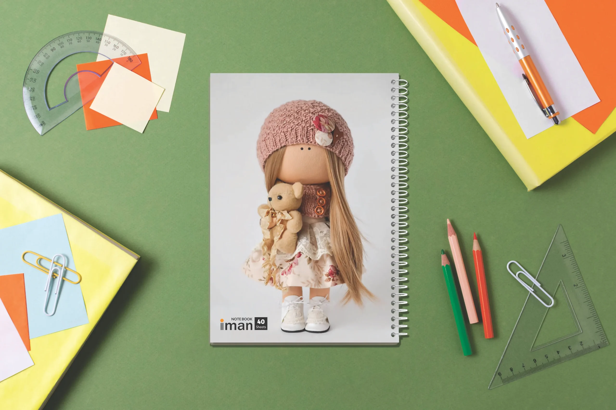 دفتر عروسکی ۴۰برگ