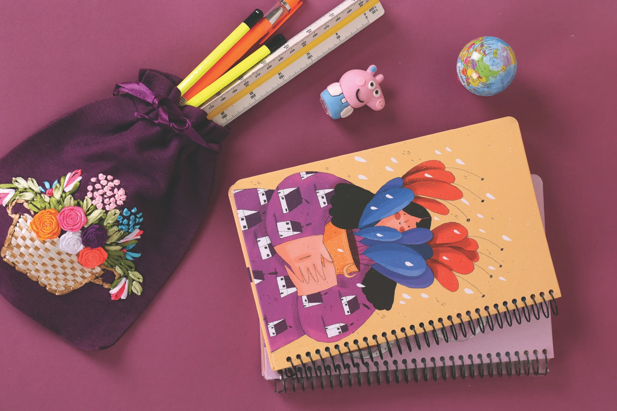 دفتر جلد سخت امیلی ۱۲۰ برگ