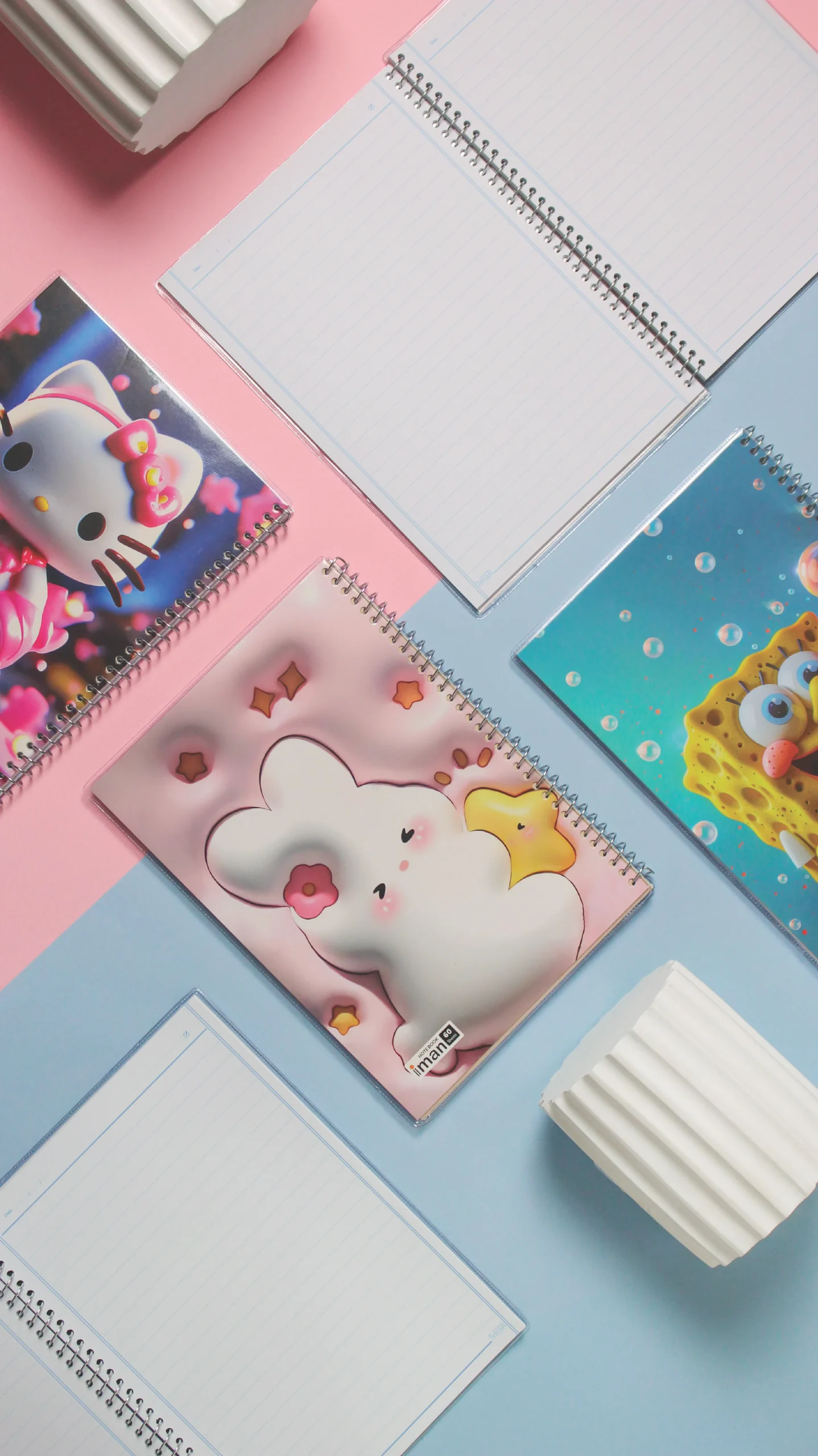 دفتر کارتونی مجلد ۶۰برگ