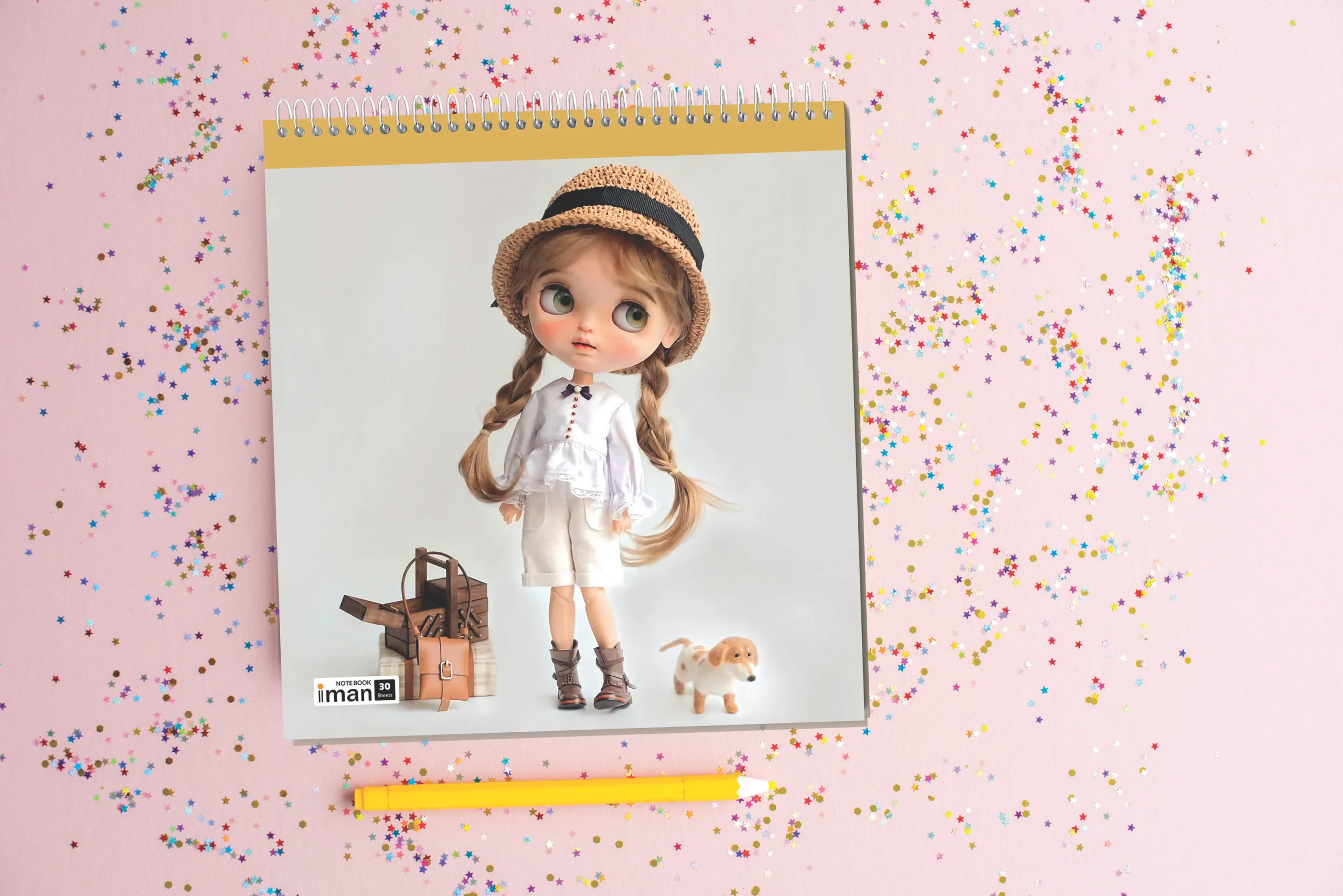 دفتر نقاشی عروسکی