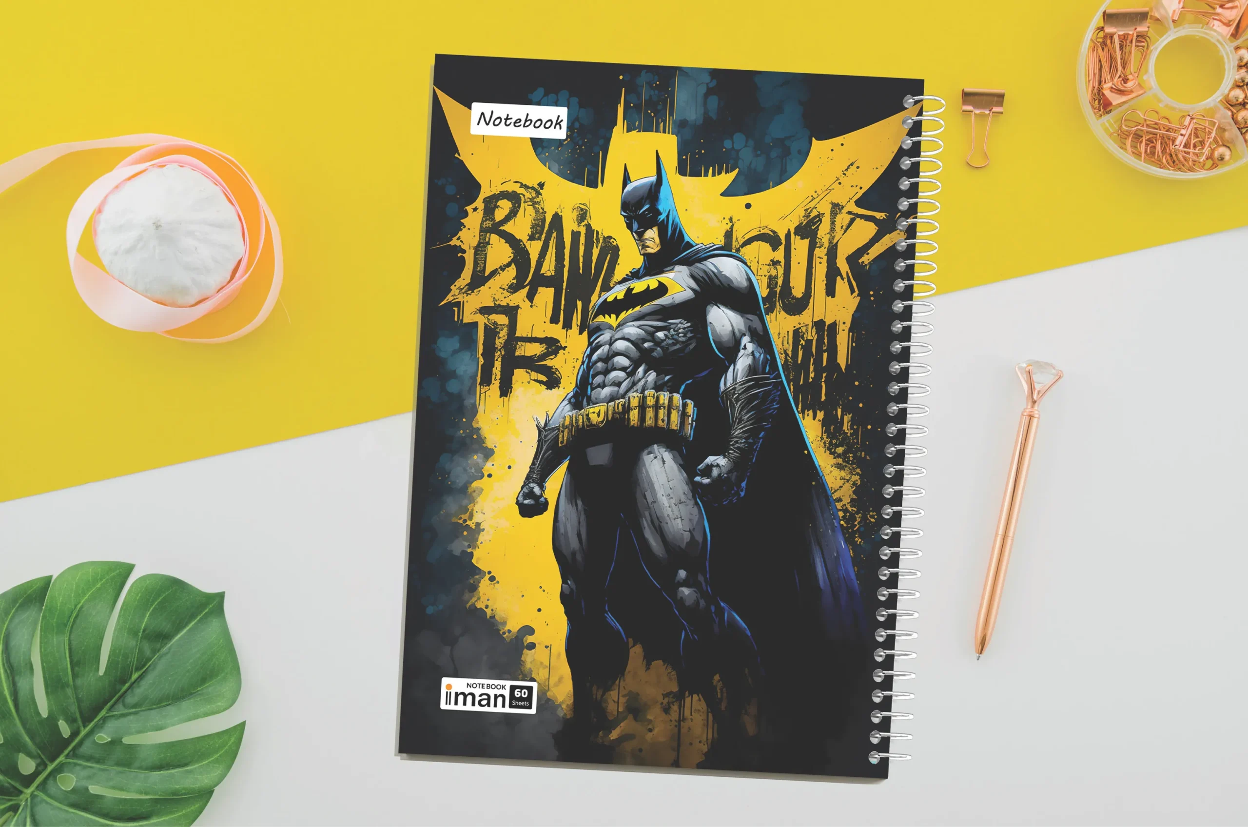 دفتر گلاسه فانتزی ۶۰برگ