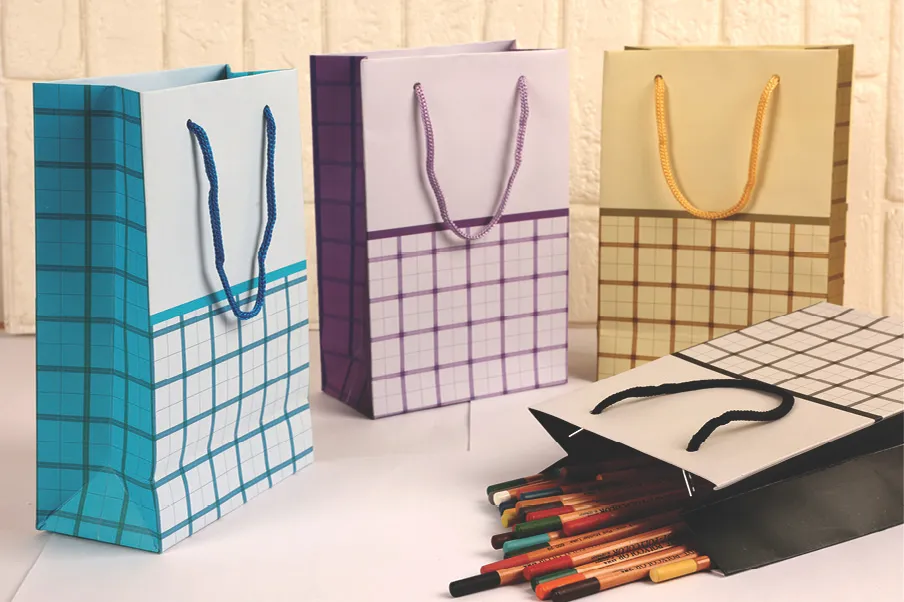 ساک دستی گلاسه 17×26