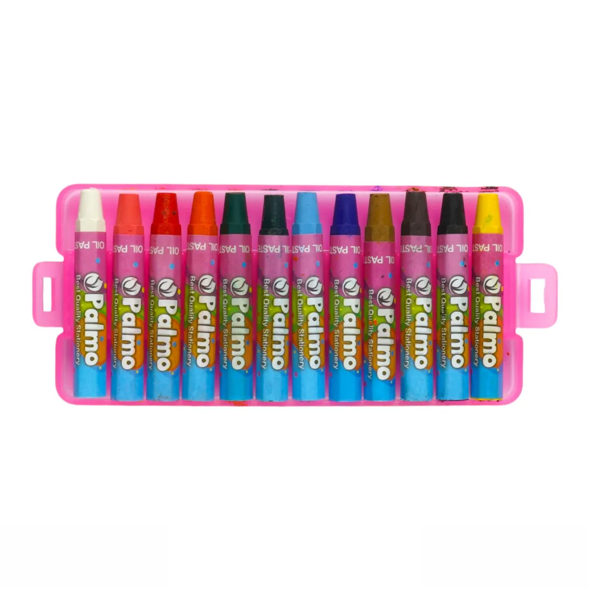 پاستل روغنی ۱۲رنگ پالمو