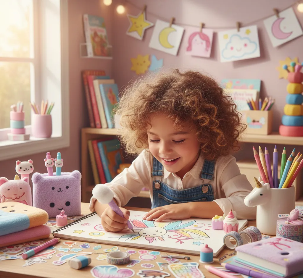 تأثیر لوازم تحریر کیوت بر خلاقیت