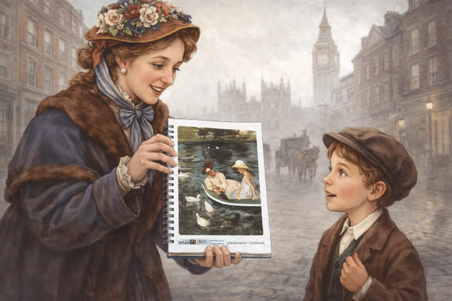 آموزش نقاشی با آبرنگ : از تاریخچه تا تکنیک‌های حرفه‌ای