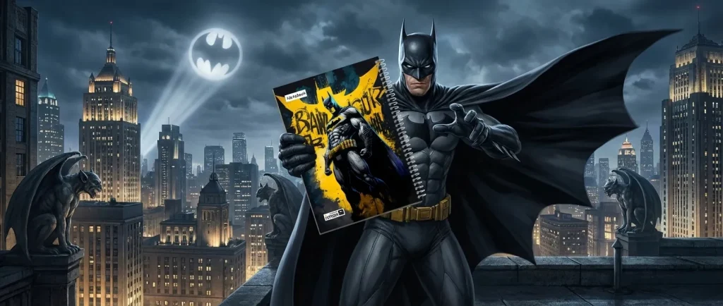 راهنمای خرید دفتر فانتزی توسط بتمن