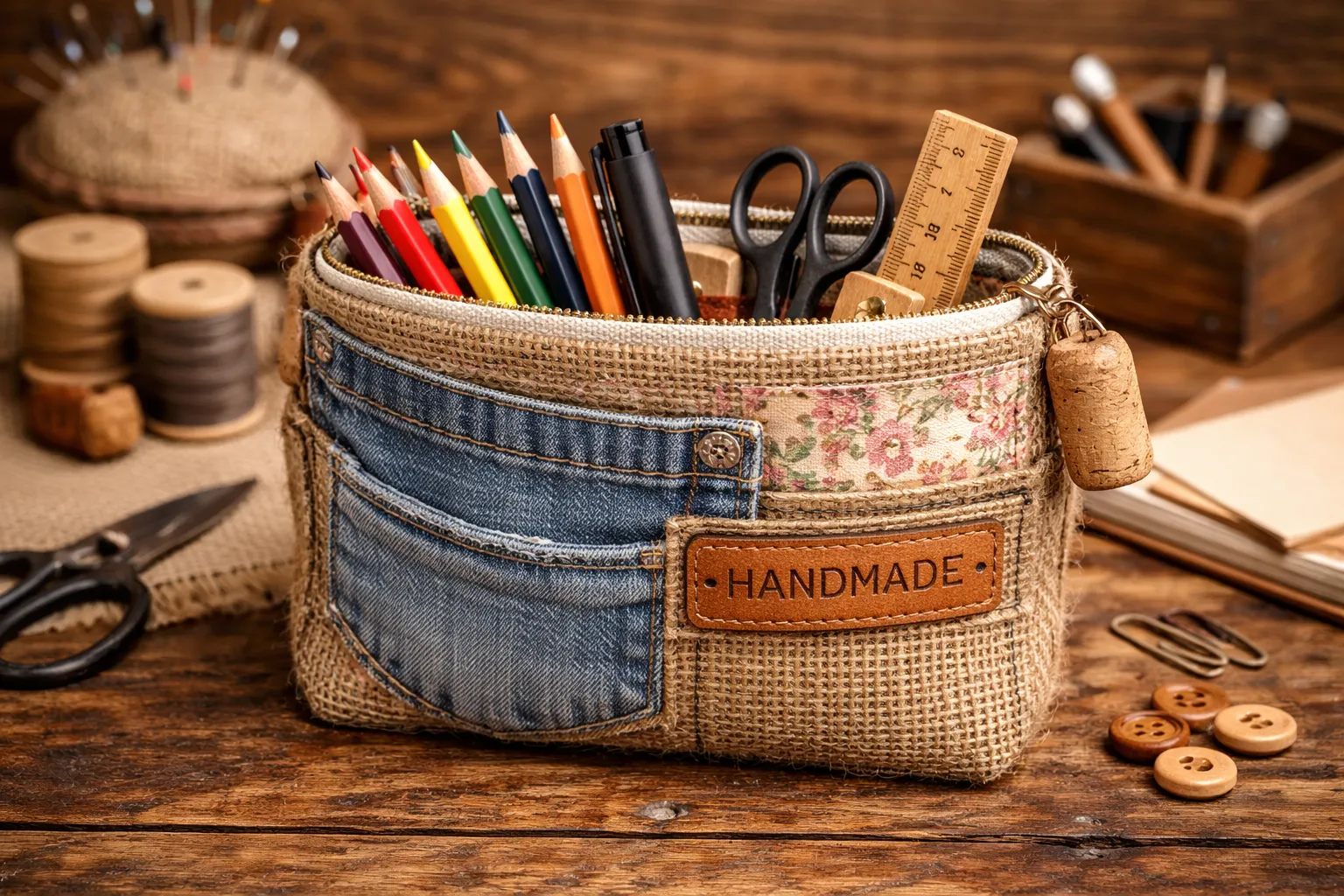 ایده برای ساخت جا مدادی دست ساز