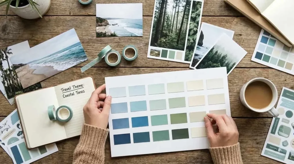 انتخاب تم اسکرپ بوک 