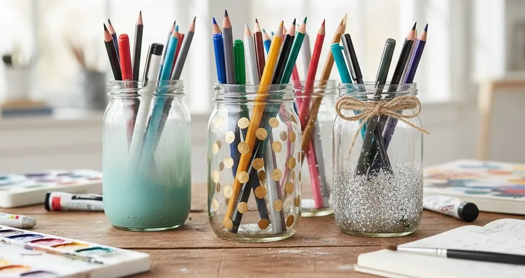 جامدادی دست ساز شیشهای