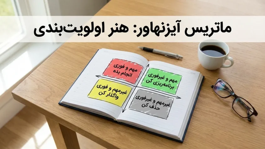 ماتریس آیزنهاور با دفتر برنامه ریزی